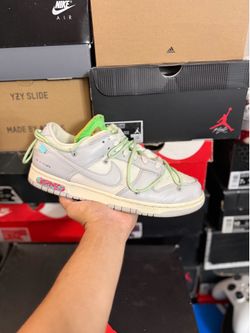 Nike Off White Dunk Lot 7 size 10 USED But Clean