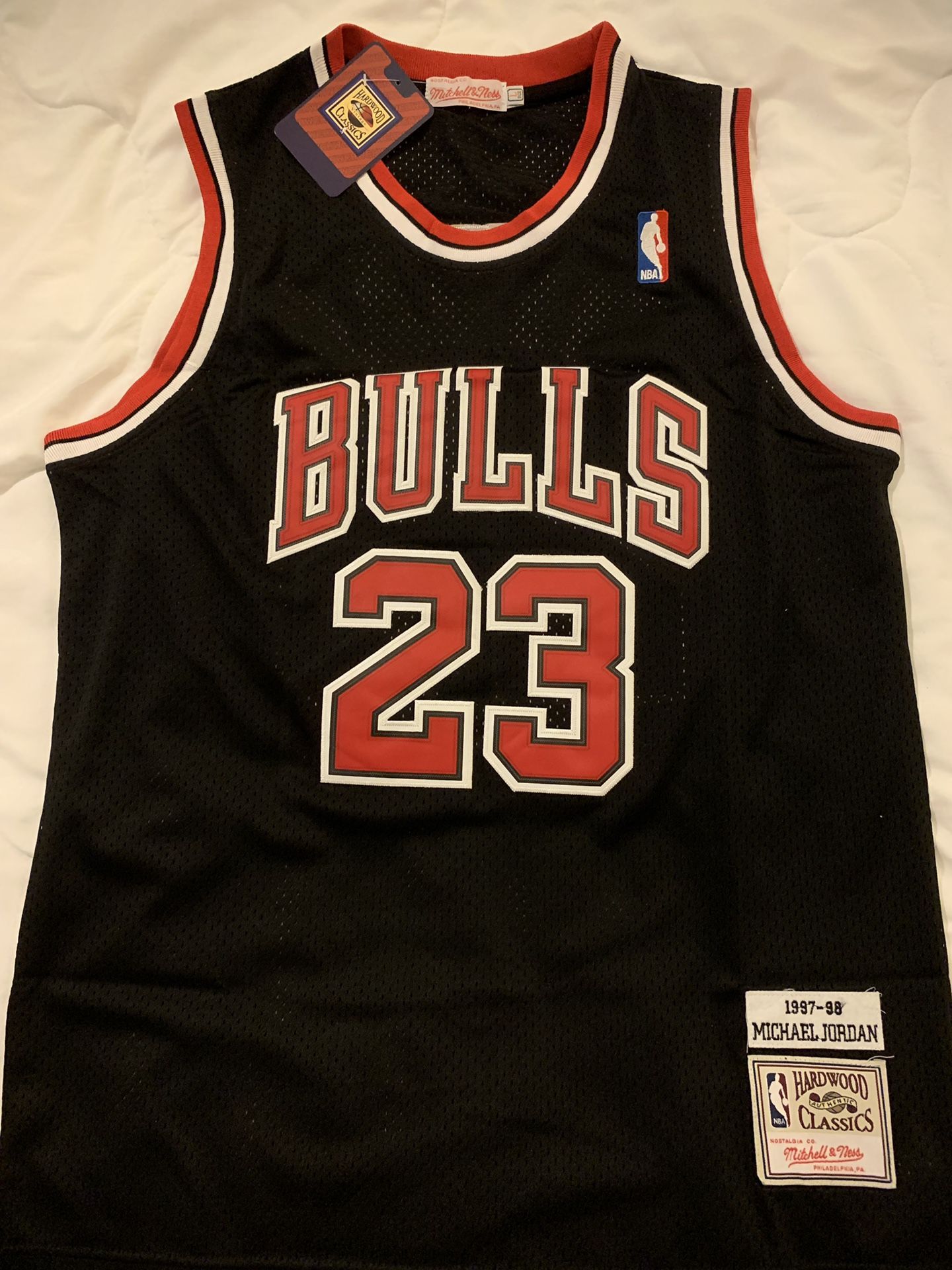 Chicago Bulls Michael Jordan M&N Stitched Jersey