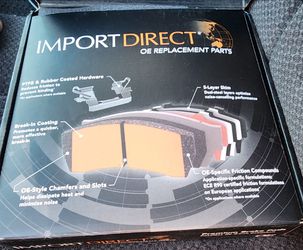 Brake pads import direct lexus and toyota