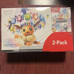 Prismatic Evolution Costco 2 Pack 