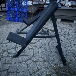 Super heavy duty, high incline bench