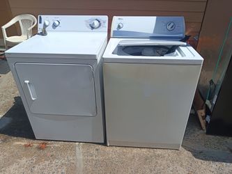 Amana washer, GE dryer