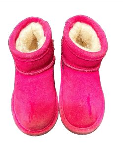 Purple kids boots