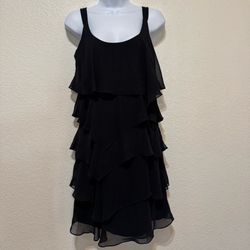 CALVIN KLEIN Women's Black Cocktail Dress Size 4
