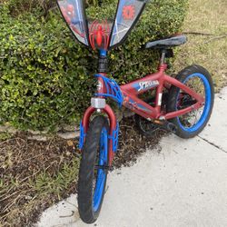 Huffy Marvel Spider-Man Bike Bicycle Bicicleta Bici  16" 