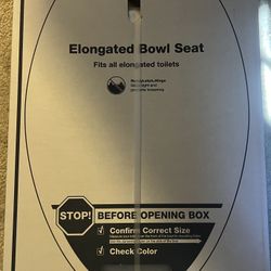 Kohler Toilet Bowl Seat White Elongated Ready Latch Hinge