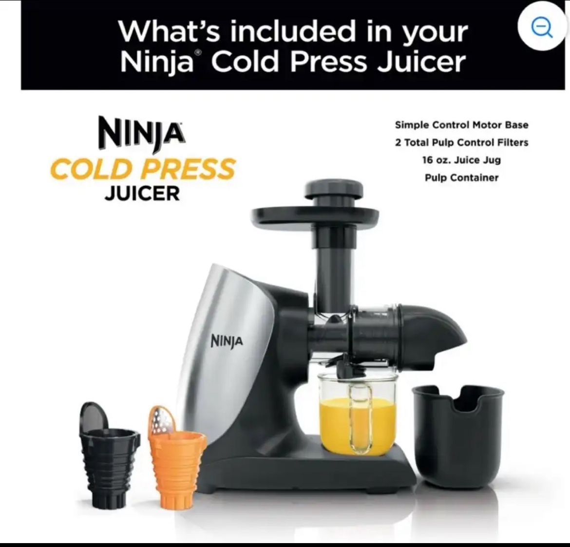 Ninja cold Press Juicer