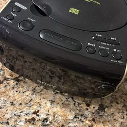 Sony clock radio