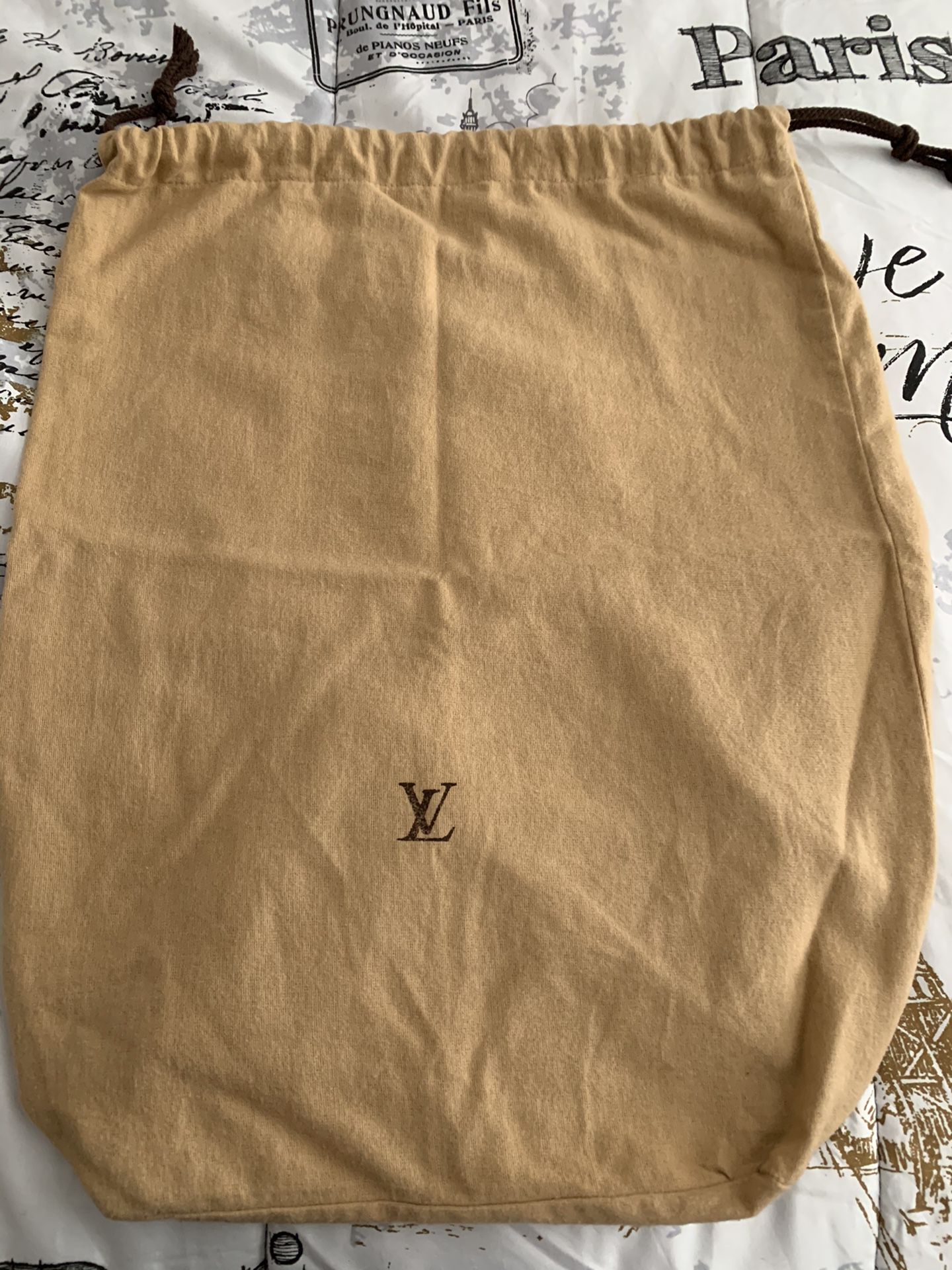 Authentic Louis Vuitton dust bag