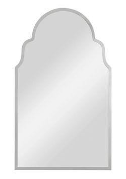 Uttermost Brayden 25.5” x 42.625” Arched Framed Accent Mirror