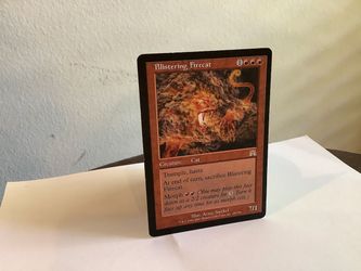 MTG - Blistering Firecat - ONS #189