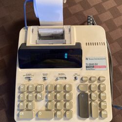 Texas Instruments Desktop Calculator TI-5045 SV
