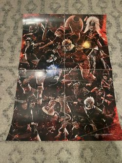 Anime posters Naruto and Miss Hokusai