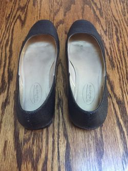Black Talbots Flats, size 6