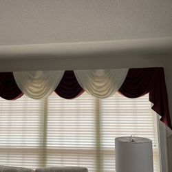 Custom Swag Valance - board-mounted