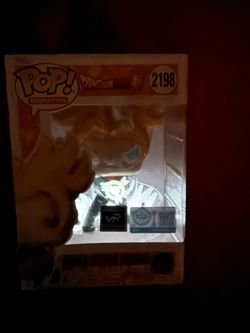 Funko Pop Animation Dragon Ball Z Super Saiyan Trunks #2198 PR VRare CHASE