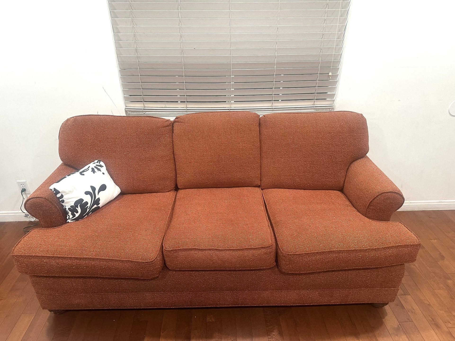 Orange Sofa