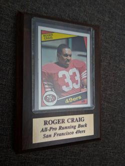 San Francisco 49ers Roger Craig**