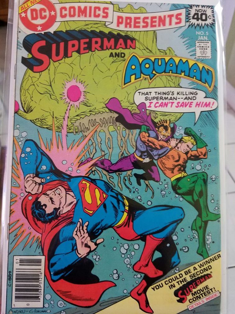 DC Comics Presents Superman & Aquaman #5 (Jan. 1979)