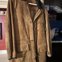 Timberland Leather Jacket XS