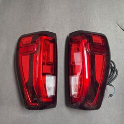 Pair Tail Lights Assembly LED Brake Lamps 2019-2024 GMC Sierra 1500 2500 3500 HD Left Right Side 