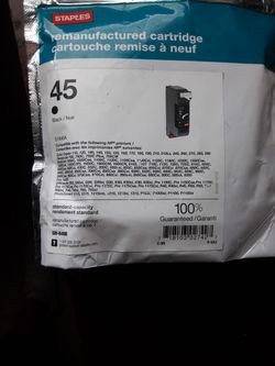 Brand New Remanufactured Black Ink Cartridge