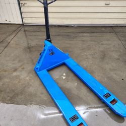 Blue Pallet Jack