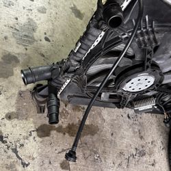 2009 Audi A4 Radiator With Fans