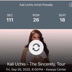 Kali Uchis - The Sincerely Tour