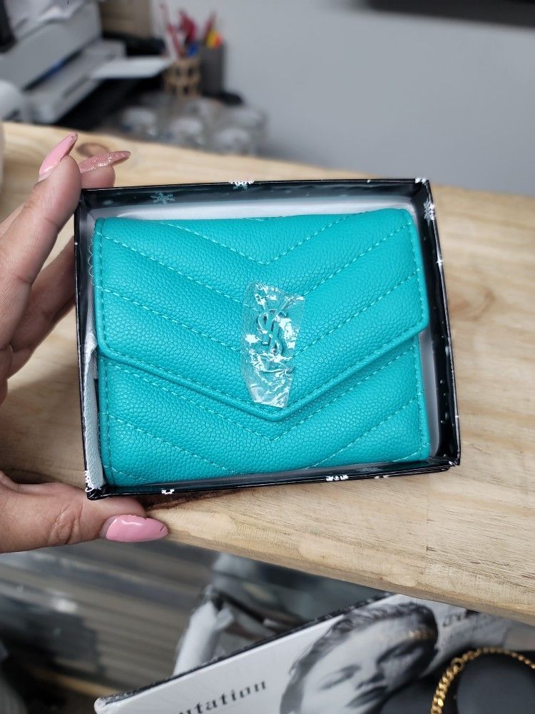 Teal Small Wallet