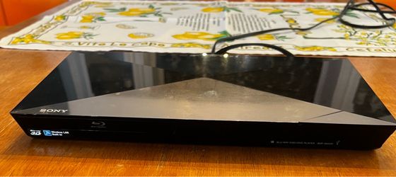 Sony DVD player 3-D