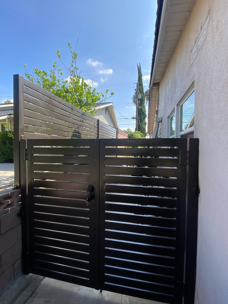 Custom Iron Works, Double Gates 