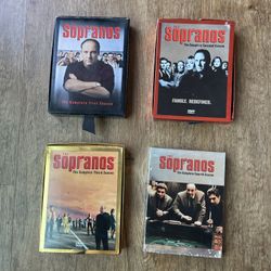The Sopranos: The Complete First 1st, 2nd, 3rd, 4 Th Seasons  DVD Box Set