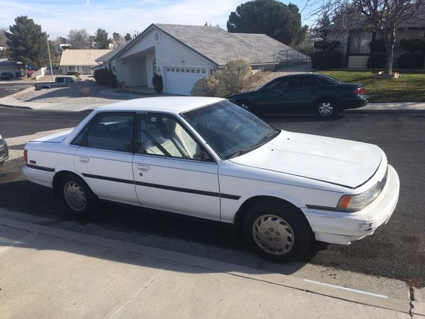 91 Toyota Camry Runs Good Great Deal for Sale in Victorville, CA - OfferUp