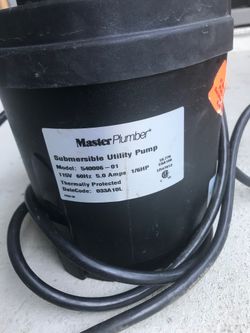 Submersible Utility Pump