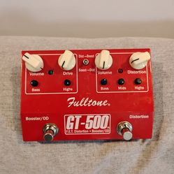 Fullertone GT-500 Guitar Pedal