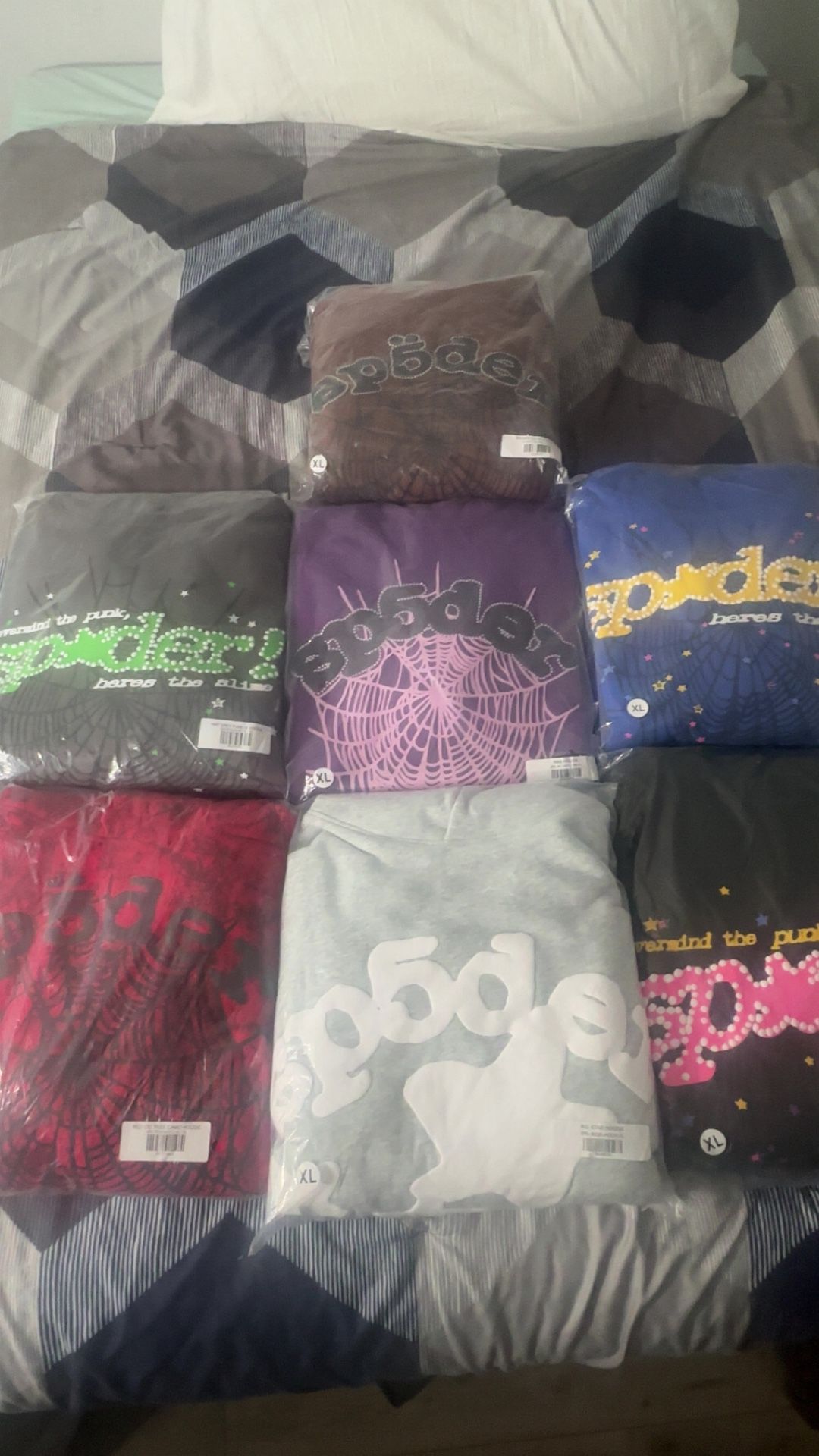 Sp5der Hoodies