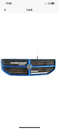 2007-2010 Dodge Caliber Front Grille Blue 