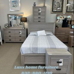 Brand New Bedroom Set Gray Financing Available 