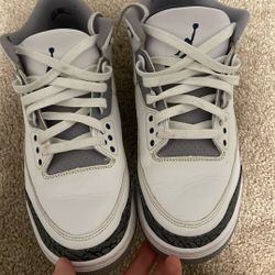 Jordan 3 Retro Navy Blue 9 
