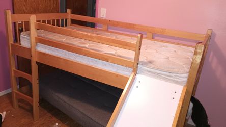 Kids Bed With Slide