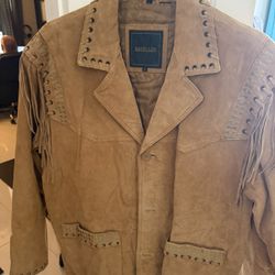 New Excelled Suede Leather Jacket Men's