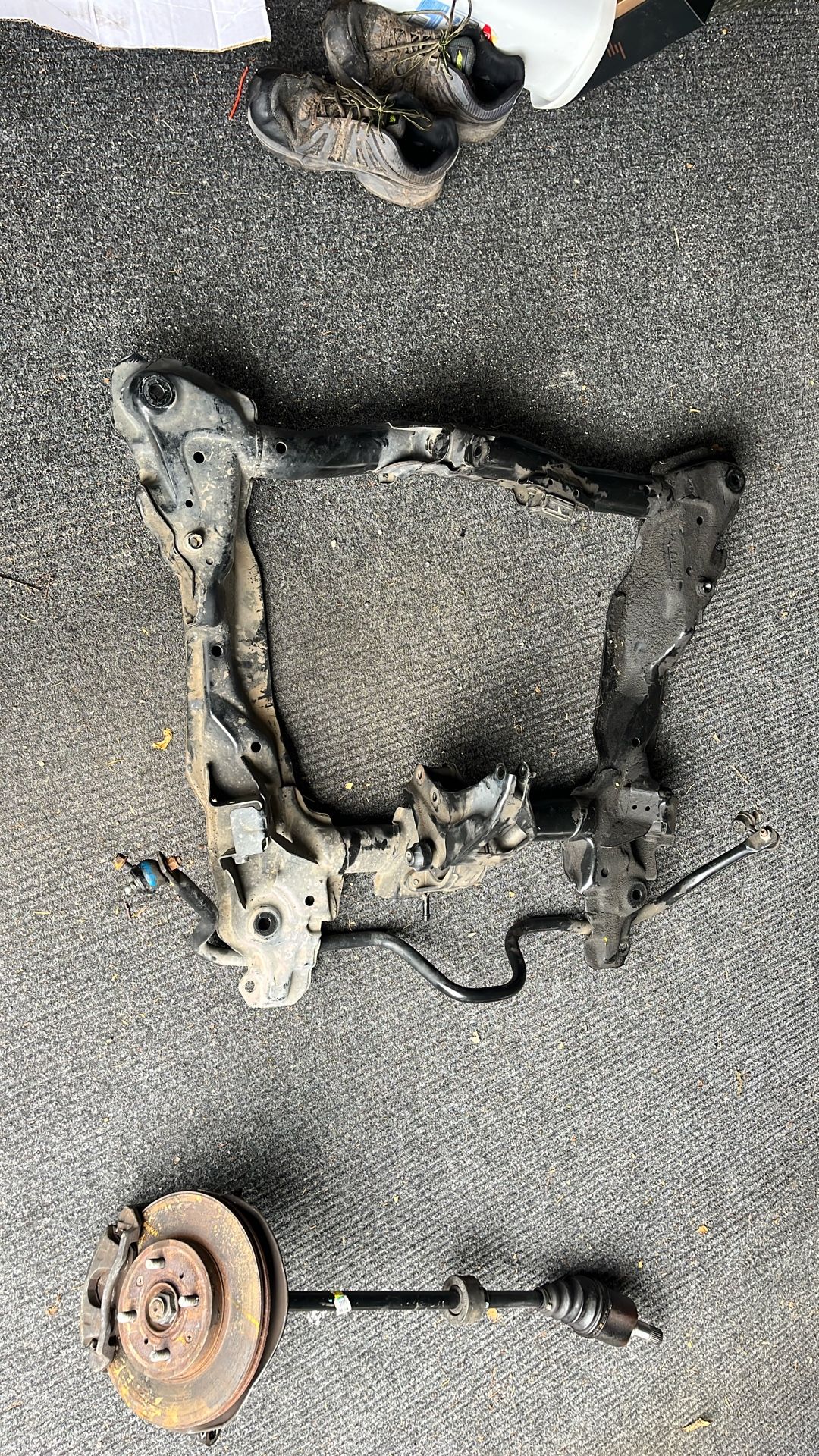 Honda Civic 2004 Used Front Sub Frame Engine Cradle Assembly