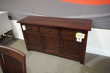 Napa Mahogany Express 3 Door Buffet