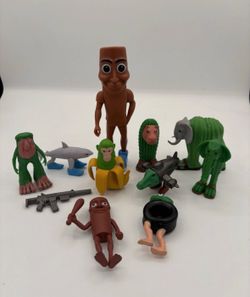10 PCS Italian Brainrot Meme Shark Figures Toys Tralalero Tralala Action Figure