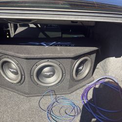 Skar Audio Triple 8" Complete 2,100 Watt SDR Series Subwoofer Bass Package