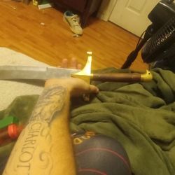 Handmade sword