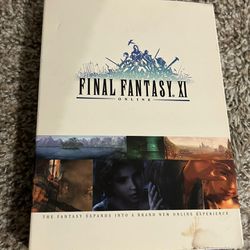 Final Fantasy XI For PS2 BRAND NEW