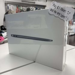 Apple MacBook Air 13" M1 Laptop New - Pay $1 To Take It Home Today and pay the rest later.