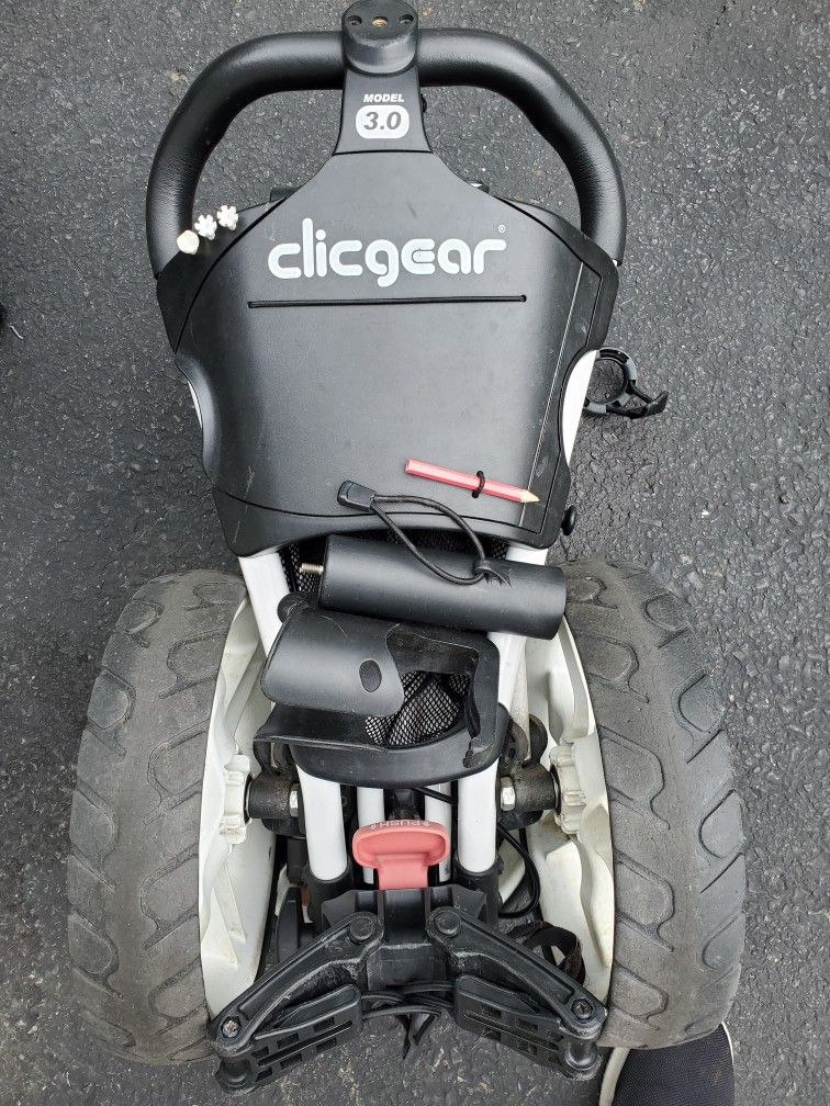 Clicgear 3.0 Used Golf Push Cart